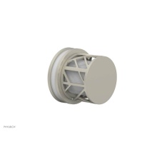 Phylrich 222-35-15BX051 - Burnished Nickel Jolie Diverter/Volume Control Trim With Round Cutaway Handles And Gloss White Acc