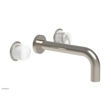 Phylrich 230-13/014X031 - Wall Lav Set Wht Marble Basic Ii