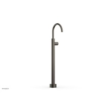Phylrich 230-44-02/15A - Floor Mounted Tub Filler Knurled Hdl-Tall