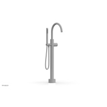 Phylrich 230-46-03/050 - Floor Mounted Tub Filler Smooth Hdl W/Handshwr-Short