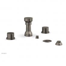 Phylrich 230-60/15A - 4 Hole Bidet Knurl Hdl