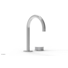 Phylrich 250-06/026X031 - Widespread Faucet White Marble Handle High Spout