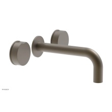 Phylrich 250-11/008 - Wall Lav Faucet W Brass Handles, P To Close Drain