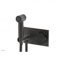 Phylrich 250-66/10BX030 - Wall Monted Bidet, Black Marble Handle