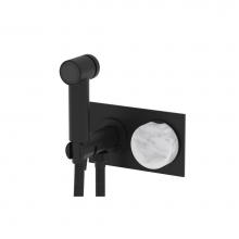 Phylrich 250-66/040X031 - Wall Monted Bidet, White Marble Handle