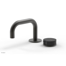 Phylrich 250L-06/10BX030 - Widespread Lav, Circ Low Spout, Sgl Marble Hdl