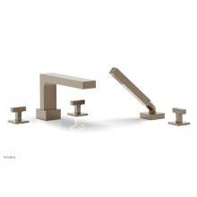 Phylrich 255-49/047 - CROI - Deck Tub Set with Hand Shower - Lever Handles