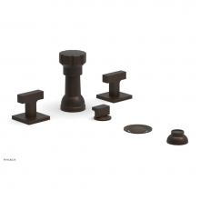 Phylrich 255-61/11B - CROI - Four Hole Bidet Set - Lever Handles