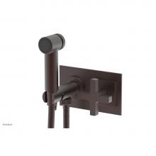 Phylrich 255-64/05W - CROI - Wall Mounted Bidet - Cross Handle