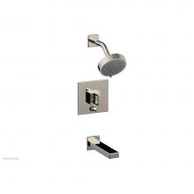 Phylrich 290-28/015 - MIX Pressure Balance Tub and Shower Set - Ring Handle 290-28