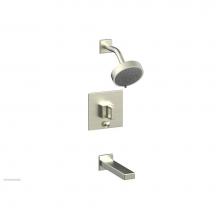 Phylrich 290-28/003 - MIX Pressure Balance Tub and Shower Set - Ring Handle 290-28