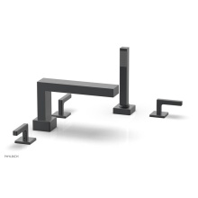 Phylrich 290-49/15G - Deck Tub W H/S, Lever