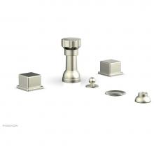 Phylrich 290-63/015 - 4 Hole Bidet Cube Hdl