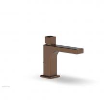 Phylrich 290L-08/05A - MIX Single Hole Lavatory Faucet Cube Handle 4-3/4'' Height 290L-08