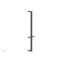 Phylrich 3-502/05W - Weathered Copper 27'' Flat Adjustable Handshower Slide Bar With Holder