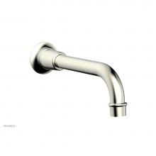 Phylrich 3-555-015 - HEX Modern Wall Tub Spout