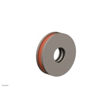 Phylrich 3-639-15AX042 - Pewter Jolie Round Shower Arm Flange With Orange Accents