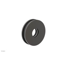 Phylrich 3-639-10BX041 - Oil Rubbed Bronze Jolie Round Shower Arm Flange With Black Accents