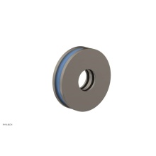 Phylrich 3-639-15AX043 - Pewter Jolie Round Shower Arm Flange With Light Blue Accents