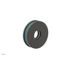 Phylrich 3-639-10BX049 - Oil Rubbed Bronze Jolie Round Shower Arm Flange With Turquoise Accents