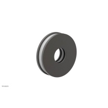Phylrich 3-639-10BX051 - Oil Rubbed Bronze Jolie Round Shower Arm Flange With Gloss White Accents