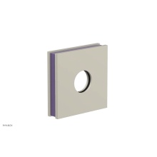 Phylrich 3-722-15BX046 - Burnished Nickel Jolie Square Shower Arm Flange With Purple Accents