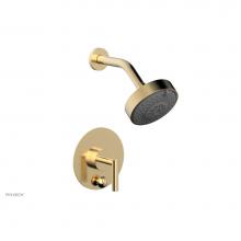 Phylrich 4-088-014 - Pb Shower And Div Set Lever Handle Less Spt