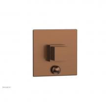 Phylrich 4-121/05A - STRIA Pressure Balance Shower Plate with Diverter and Handle Trim Set 4-121