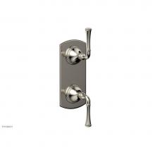 Phylrich 4-131/040 - BEADED 1/2'' Mini Thermostatic Valve with Volume Control or Diverter 4-131
