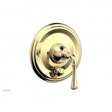 Phylrich 4-134/03U - COINED Pressure Balance Shower Plate with Diverter and Handle Trim Set 4-134