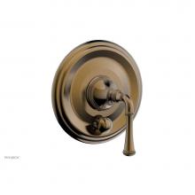 Phylrich 4-134/047 - COINED Pressure Balance Shower Plate with Diverter and Handle Trim Set 4-134