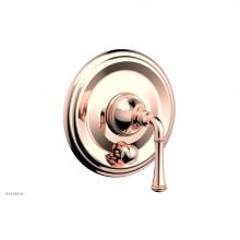 Phylrich 4-134/005 - COINED Pressure Balance Shower Plate with Diverter and Handle Trim Set 4-134