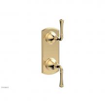 Phylrich 4-136/014 - COINED 1/2'' Mini Thermostatic Valve with Volume Control or Diverter 4-136