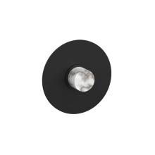 Phylrich 4-182-040X031 - 3-4'' Shwr Plt With Marble Hdl Basic Ii