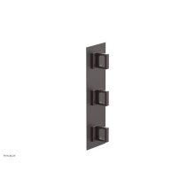 Phylrich 4-217/05W - Mix T/S Vlv W Two Vol Cont Ring Handles