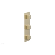 Phylrich 4-218/03U - Mix T/S Vlv W Two Vol Cont Cube Handles