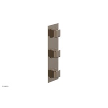 Phylrich 4-218/047 - Mix T/S Vlv W Two Vol Cont Cube Handles