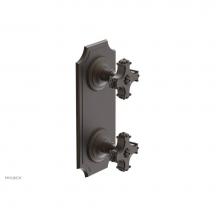 Phylrich 4-293/10B - MARVELLE 1/2'' Mini Thermostatic Valve with Volume Control or Diverter 4-293