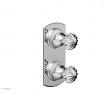 Phylrich 4-382/004 - Georgian & Barcelona Volume Control/Diverter Trim - Round Handle 4-382