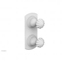 Phylrich 4-382/050 - Georgian & Barcelona Volume Control/Diverter Trim - Round Handle 4-382