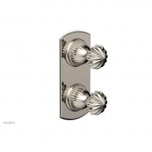 Phylrich 4-382/026 - Georgian & Barcelona Volume Control/Diverter Trim - Round Handle 4-382