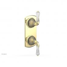 Phylrich 4-406/003 - MIRABELLA 1/2'' Thermostatic Valve with Volume Control or Diverter 4-406