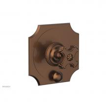 Phylrich 4-479/05A - MARVELLE Pressure Balance Shower Plate with Diverter and Handle Trim Set 4-479