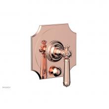 Phylrich 4-480/005 - MARVELLE Pressure Balance Shower Plate with Diverter and Handle Trim Set 4-480