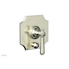 Phylrich 4-480/015 - MARVELLE Pressure Balance Shower Plate with Diverter and Handle Trim Set 4-480