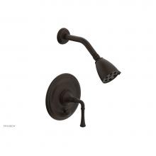 Phylrich 4-481/11B - BEADED Pressure Balance Shower and Diverter Set (Less Spout), Lever Handle 4-481