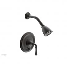 Phylrich 4-481/10B - BEADED Pressure Balance Shower and Diverter Set (Less Spout), Lever Handle 4-481