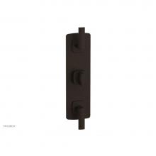 Phylrich 4-556/11B - Ts Vlv Trim Radi W/ Two Vol Contrl, Lever Hdl