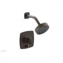 Phylrich 4-557/10B - Pb  Radi  Shwr And Div Set, Blade Handle