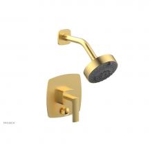 Phylrich 4-558/24B - Pb  Radi  Shwr And Div Set, Lever Handle